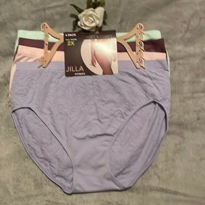 Julla Intimate Plus Size Full Figure Briefs - Size 2X